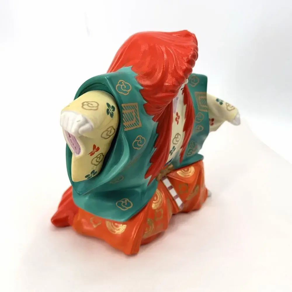 Vintage 1970s House of Koshu Sake Samurai Warrior Decanter EMPTY Bar Decor